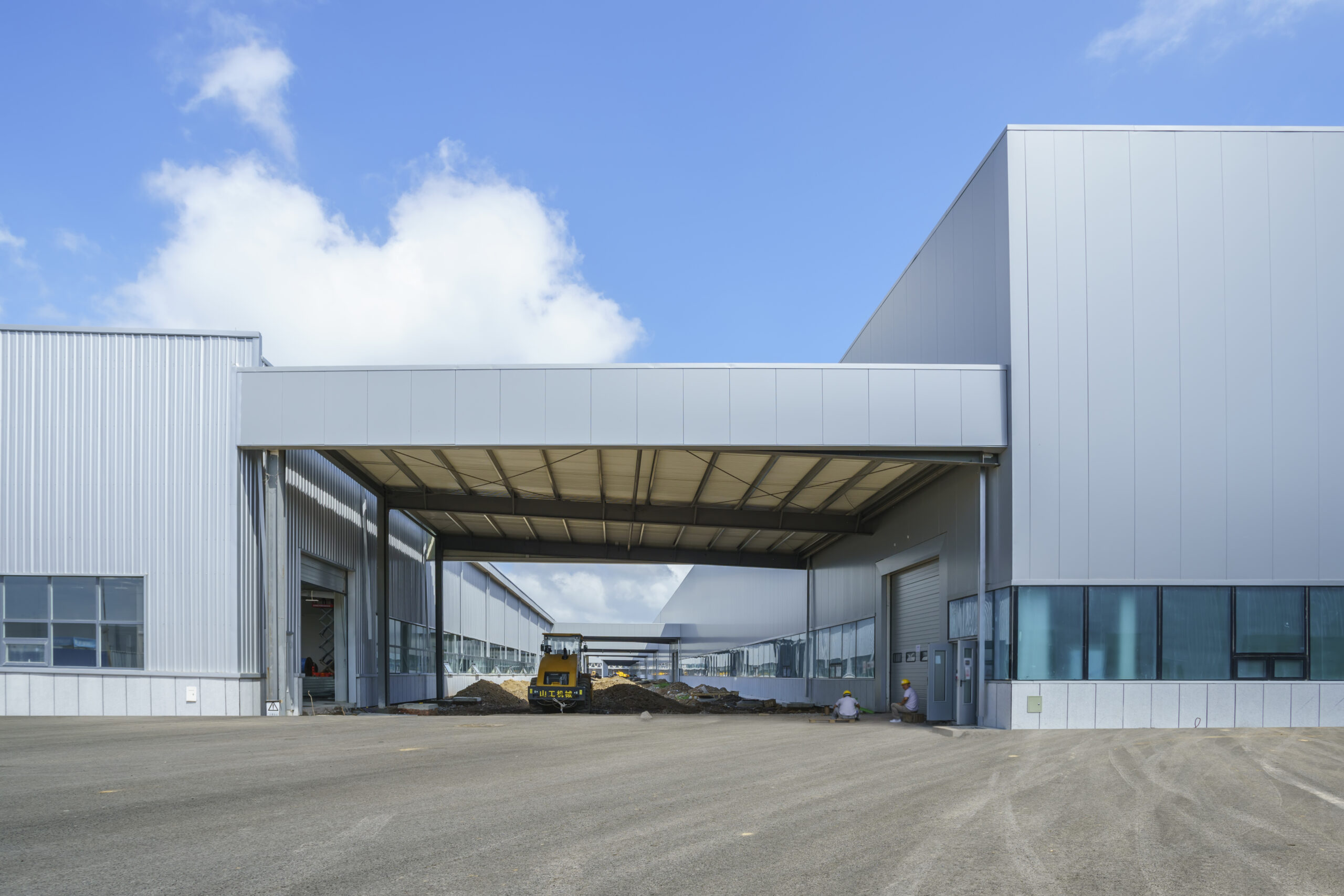 industrial park factory building warehouse